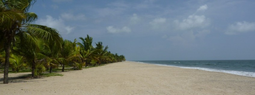 Privat beach Kerala