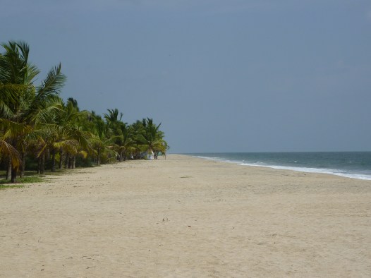 Privat beach Marari - Kerala