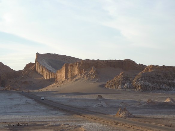 on our way to Valle de Luna